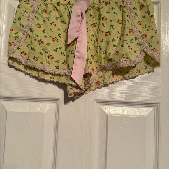 Victoria's Secret Other - Victoria's Secret Floral Yellow and Pink Shorts